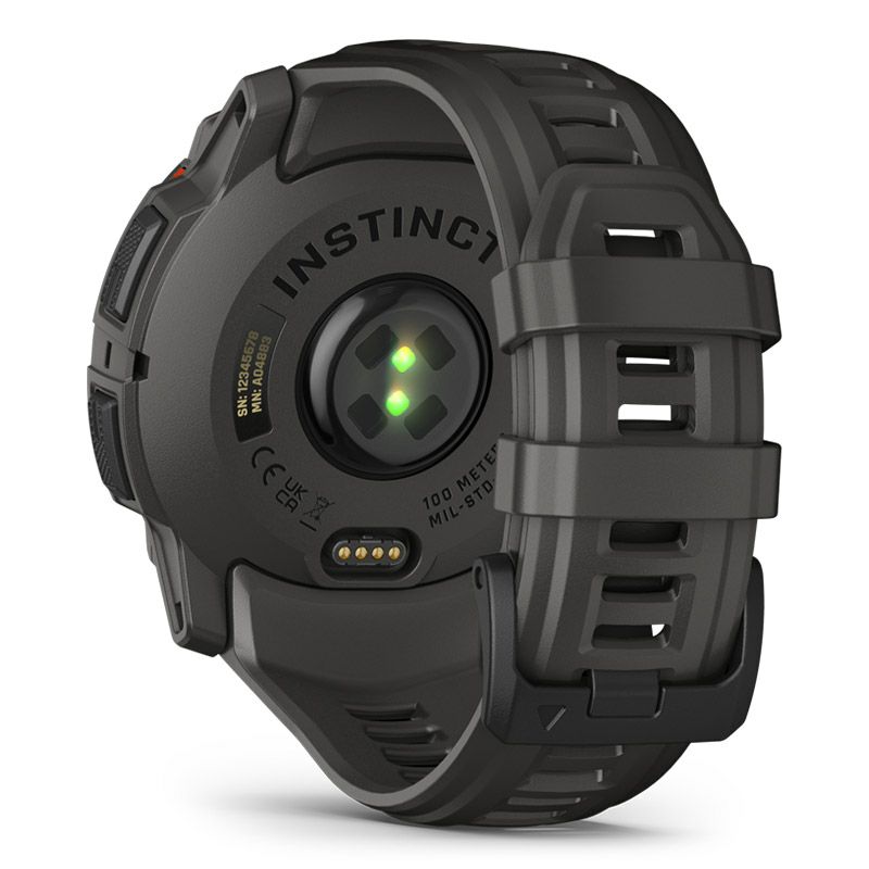 GARMIN Instinct 3 Dual Power 50mm Black / Charcoal ガーミン 