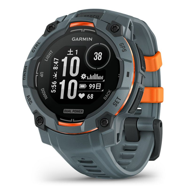 GARMIN Instinct 3 Dual Power 45mm Twilight ガーミン インスティンクト 3 デュアルパワー 45mm トワイライト 010-02934-31