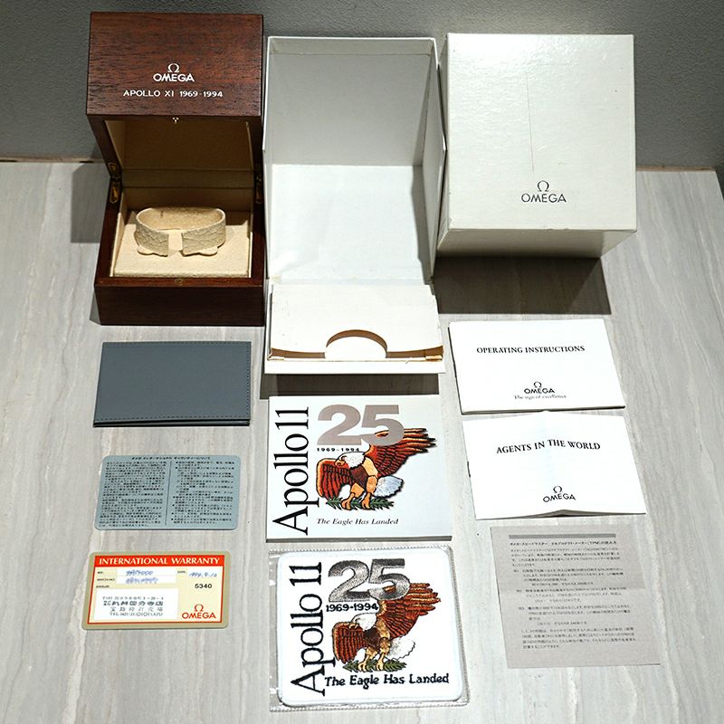 【中古】OMEGA SPEEDMASTER PROFESSIONAL 25TH ANNIVERSARY APOLLO XI オメガ スピードマスター プロフェッショナル ムーンウォッチ アポロ11号 月面着陸25周年記念限定 3591.50.00 (ST145.022)