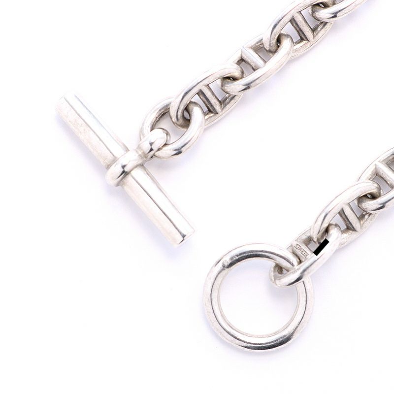 エルメス Chaine d'Ancre シェーヌダンクル MM 15 HERMES ネックレス CHAINE D'ANCRE シェーヌダンクル(506455463