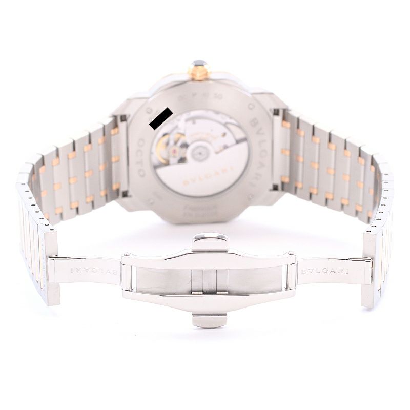 【中古】BVLGARI OCTO ROMA ブルガリ オクト ローマ 102854 (OC41BSPGD)