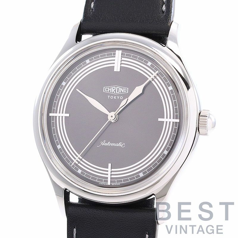 【中古】KURONO BUNKYO TOKYO / CHRONO TOKYO CLASSIC HAJIME ASAOKA x TiC TAC LIMITED クロノトウキョウ / クロノブンキョウトウキョウ クラシック 浅岡肇×チックタック 限定モデル CT001G