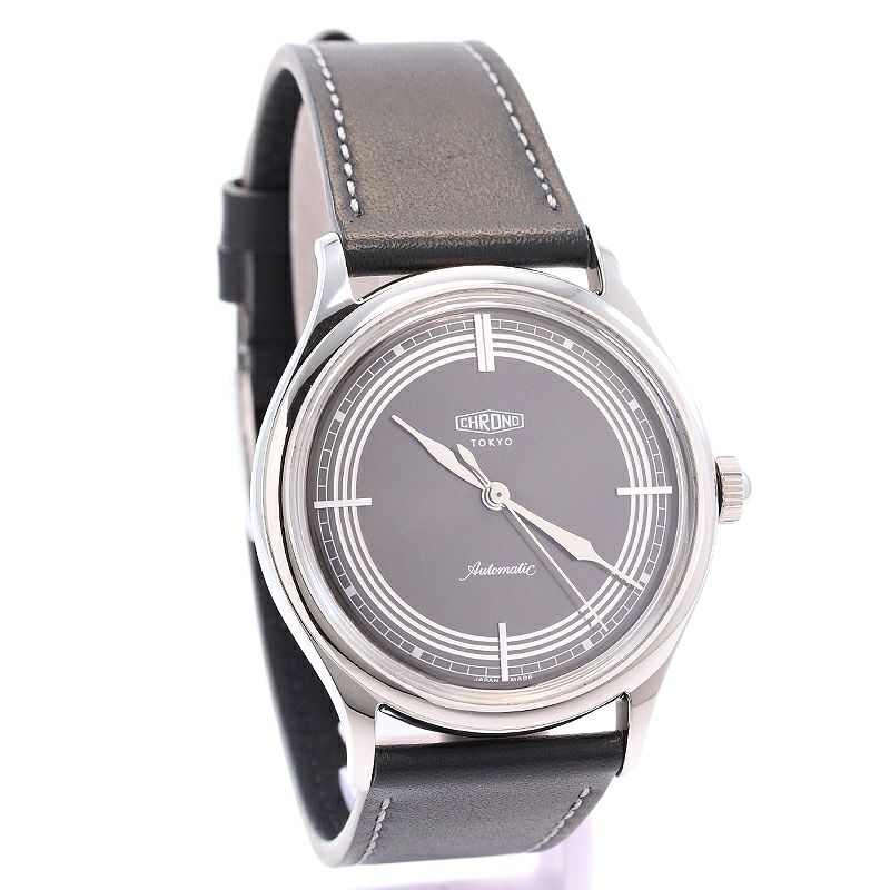 【中古】KURONO BUNKYO TOKYO / CHRONO TOKYO CLASSIC HAJIME ASAOKA x TiC TAC LIMITED クロノトウキョウ / クロノブンキョウトウキョウ クラシック 浅岡肇×チックタック 限定モデル CT001G