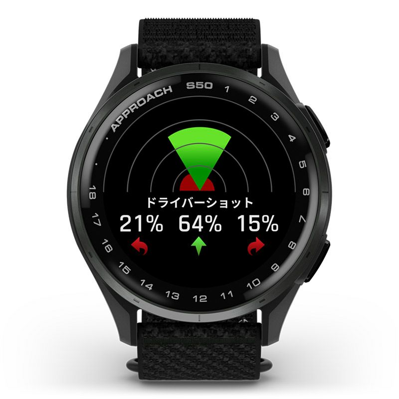 GARMIN Approach S50 Black ガーミン アプローチ S50 ブラック 010-03010-20