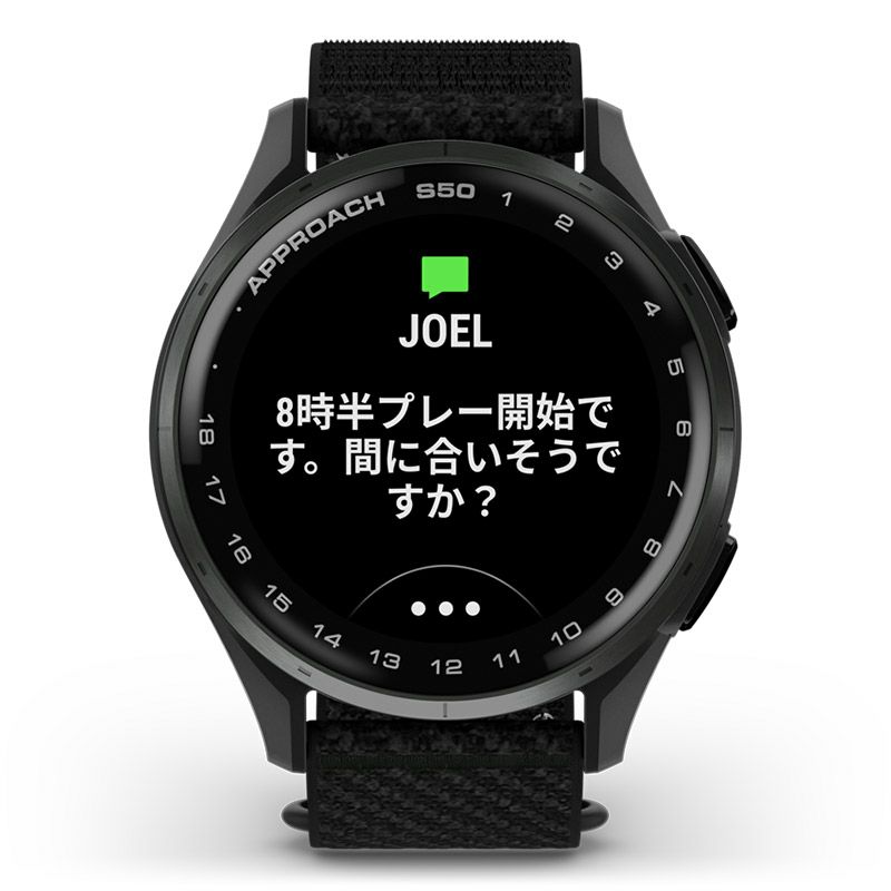 GARMIN Approach S50 Black ガーミン アプローチ S50 ブラック 010-03010-20