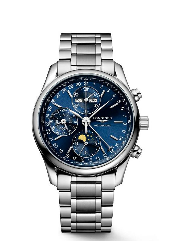LONGINES MASTER COLLECTION CHRONO MOONPHASE ロンジン マスターコレクション クロノグラフ ムーンフェイズ L2.673.4.92.6