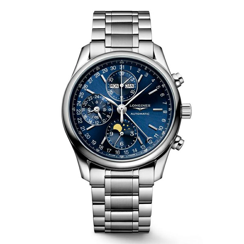 LONGINES MASTER COLLECTION CHRONO MOONPHASE ロンジン マスターコレクション クロノグラフ ムーンフェイズ L2.673.4.92.6