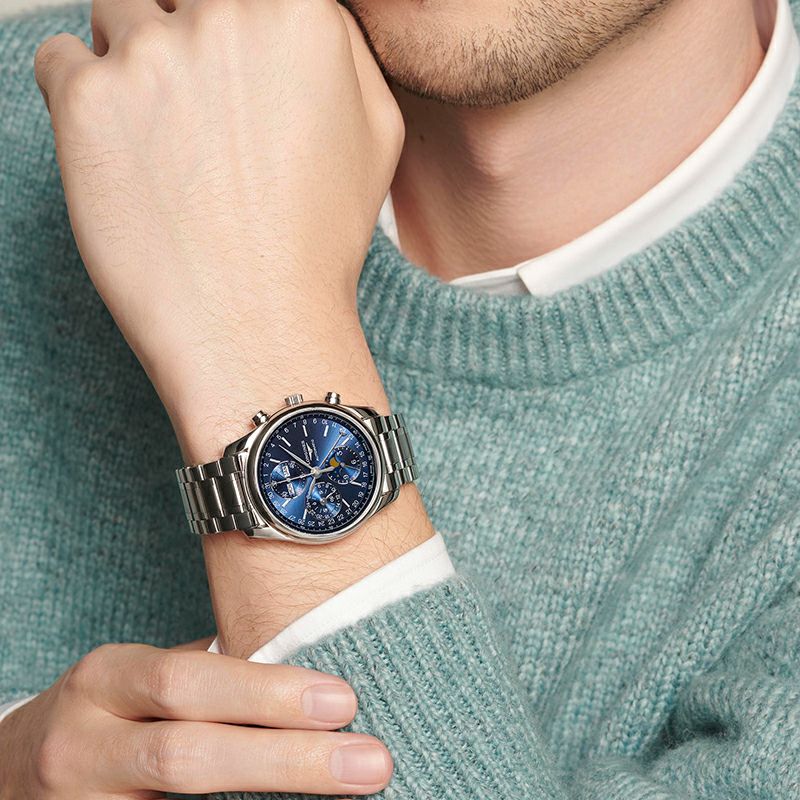 LONGINES MASTER COLLECTION CHRONO MOONPHASE ロンジン マスターコレクション クロノグラフ ムーンフェイズ L2.673.4.92.6