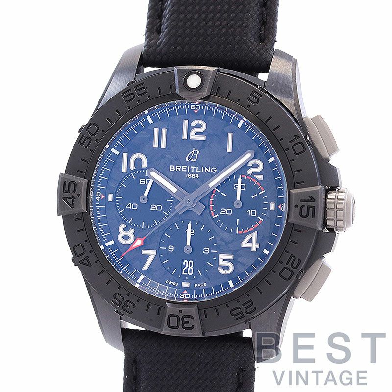 【中古】BREITLING AVENGER B01 CHRONOGRAPH 44 NIGHT MISSION ブライトリング アベンジャー B01 クロノグラフ 44 ナイトミッション SB0147101B1X1
