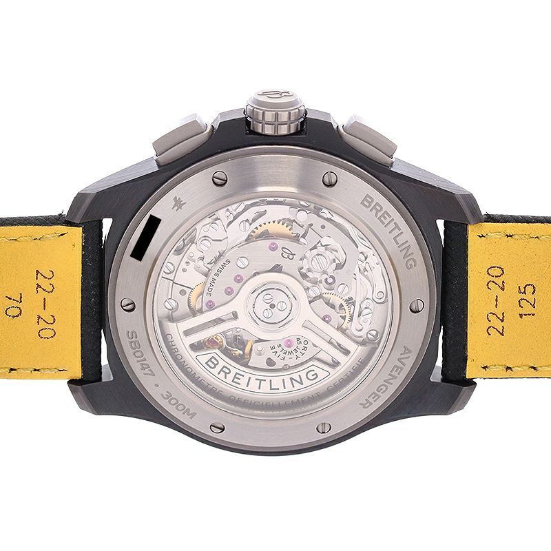 【中古】BREITLING AVENGER B01 CHRONOGRAPH 44 NIGHT MISSION ブライトリング アベンジャー B01 クロノグラフ 44 ナイトミッション SB0147101B1X1
