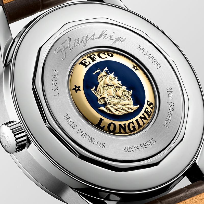 LONGINES FLAGSHIP HERITAGE MOONPHASE ロンジン フラッグシップ?ヘリテージ ムーンフェイズ L4.815.4.78.2