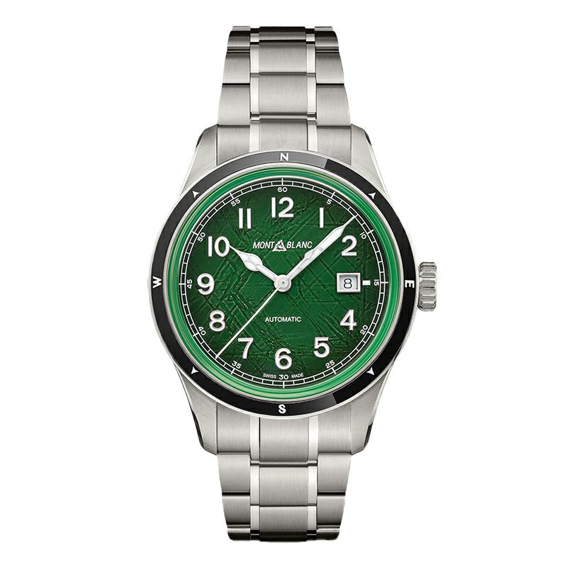 MONTBLANC 1858 AUTOMATIC DATE 0 OXYGEN モンブラン 1858 オートマティック デイト ゼロ オキシジェン MB133269