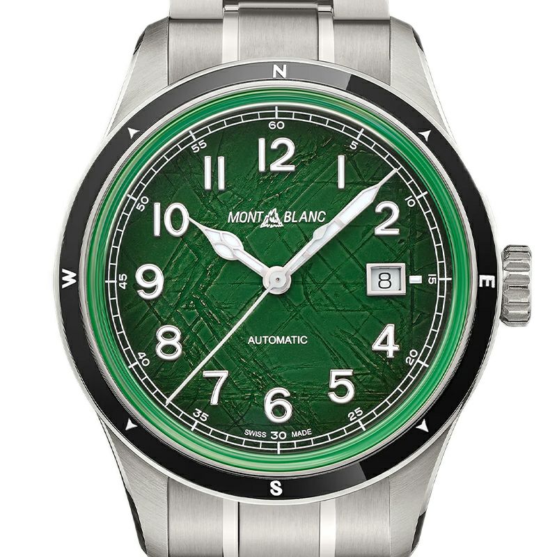 MONTBLANC 1858 AUTOMATIC DATE 0 OXYGEN モンブラン 1858 オートマティック デイト ゼロ オキシジェン MB133269