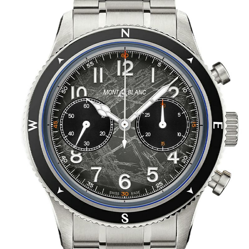 MONTBLANC 1858 AUTOMATIC CHRONOGRAPH 0 OXYGEN THE 8000 モンブラン