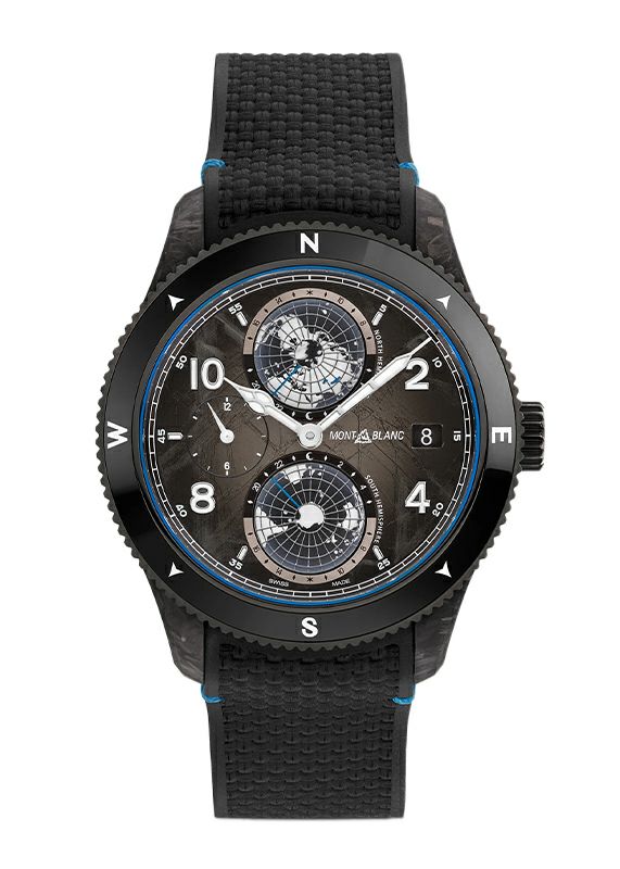 MONTBLANC 1858 GEOSPHERE CARBO₂ 0 OXYGEN LIMITED EDITION - 1969 モンブラン 1858 ジオスフェール CARBO₂ ゼロ オキシジェン リミテッドエディション - 1969 MB132300