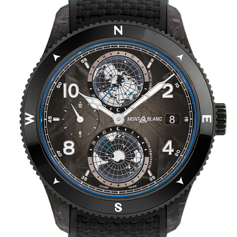 MONTBLANC 1858 GEOSPHERE CARBO₂ 0 OXYGEN LIMITED EDITION - 1969 モンブラン 1858 ジオスフェール CARBO₂ ゼロ オキシジェン リミテッドエディション - 1969 MB132300