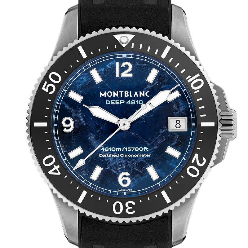 MONTBLANC ICED SEA 0 OXYGEN DEEP 4810 モンブラン アイスシー ゼロ オキシジェン ディープ 4810 MB133268