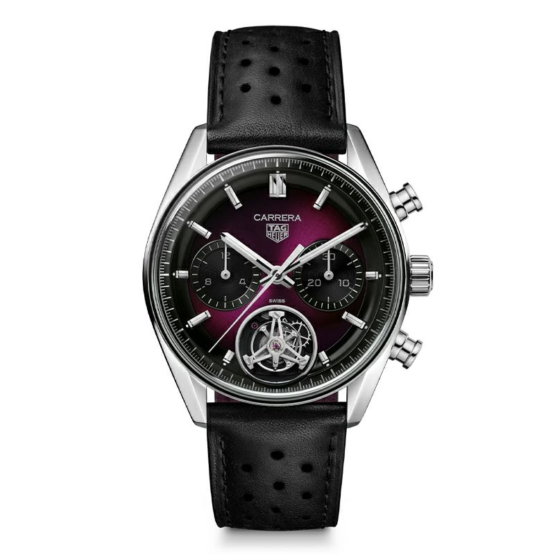 TAG HEUER CARRERA TOURBILLON CHRONOGRAPH タグ・ホイヤー カレラ トゥールビヨン クロノグラフ CBS5017.FC6605