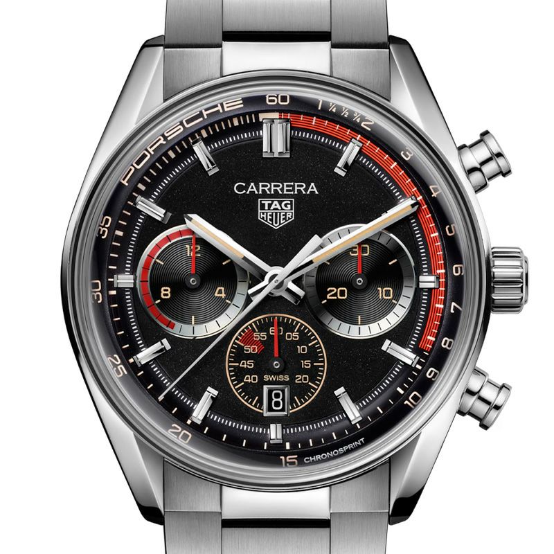 TAG HEUER CARRERA-CHRONOSPRINT-PORSCHE RALLY タグ・ホイヤー カレラ クロノスプリント × ポルシェ ラリー CBS2015.EB0381