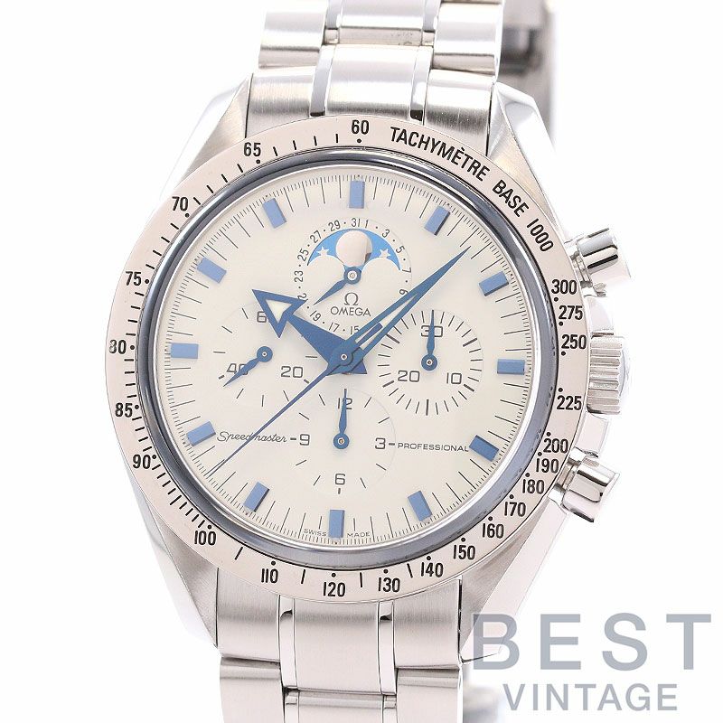【中古】OMEGA SPEEDMASTER MOONWATCH PROFESSIONAL MOONPHASE オメガ スピードマスター ムーンウォッチ プロフェッショナル ムーンフェイズ 3575.20.00