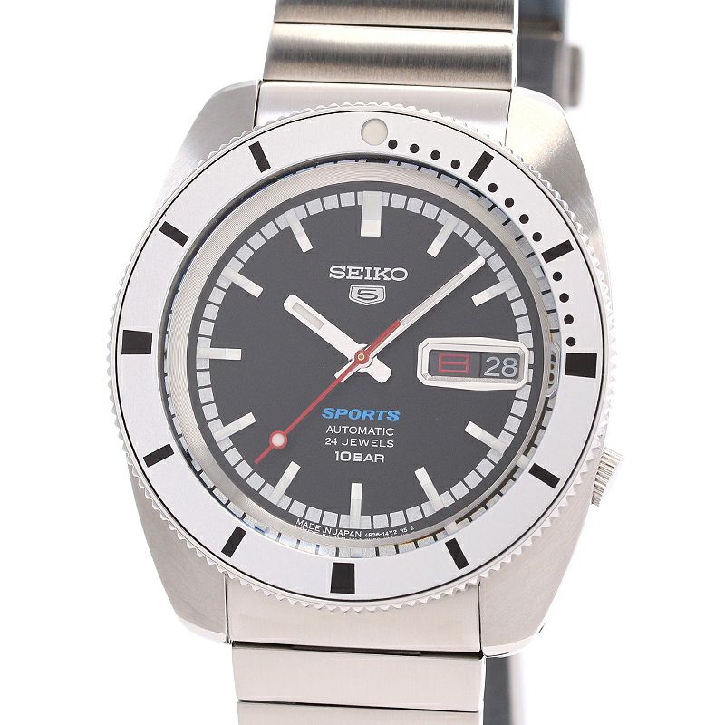 【中古】SEIKO 5 SPORTS HERITAGE DESIGN REISSUED LIMITED EDITION セイコー 5 スポーツ ヘリテージデザイン復刻 限定モデル SBSA271 (4R36-16L0)