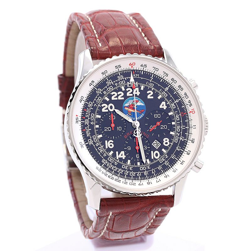 【中古】BREITLING NAVITIMER COSMONAUTE FLYBACK PORCO ROSSO ブライトリング ナビタイマー コスモノート フライバック ポルコロッソ A2232208/B612/547P