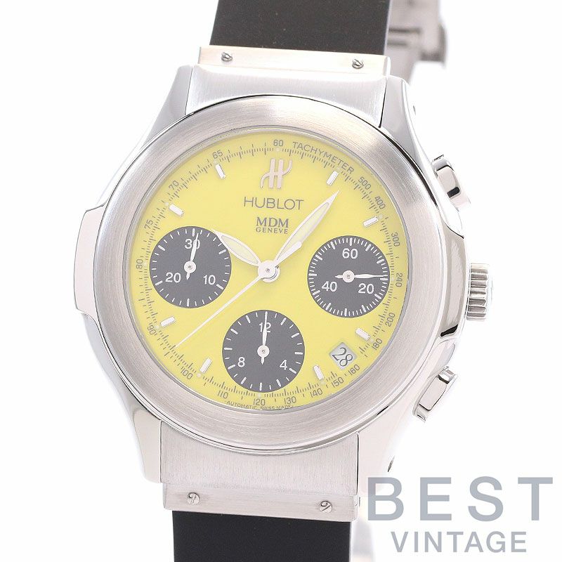 【中古】HUBLOT MDM ELEGANT CHRONOGRAPH ウブロ MDM エレガントクロノグラフ 1810.510.1