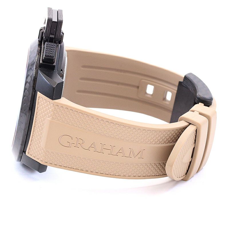 【中古】GRAHAM CHRONOFIGHTER SUPER RIGHT CARBON TOURBILLON グラハム クロノファイター スーパーライトカーボン トゥールビヨン 2CCBK.B35A.K102K