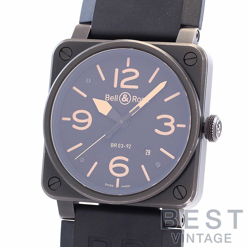 【中古】BELL & ROSS BR 03-92 HERITAGE ベル＆ロス BR03-92 ヘリテージ BR03-92HERI-CA