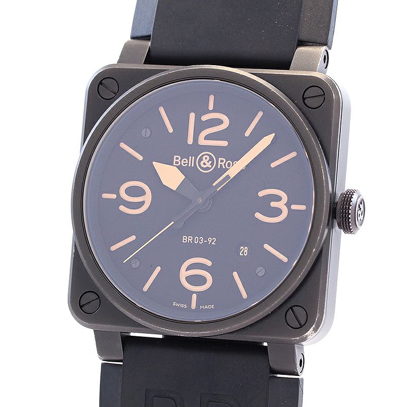 【中古】BELL & ROSS BR 03-92 HERITAGE ベル＆ロス BR03-92 ヘリテージ BR03-92HERI-CA