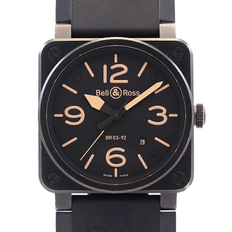 【中古】BELL & ROSS BR 03-92 HERITAGE ベル＆ロス BR03-92 ヘリテージ BR03-92HERI-CA