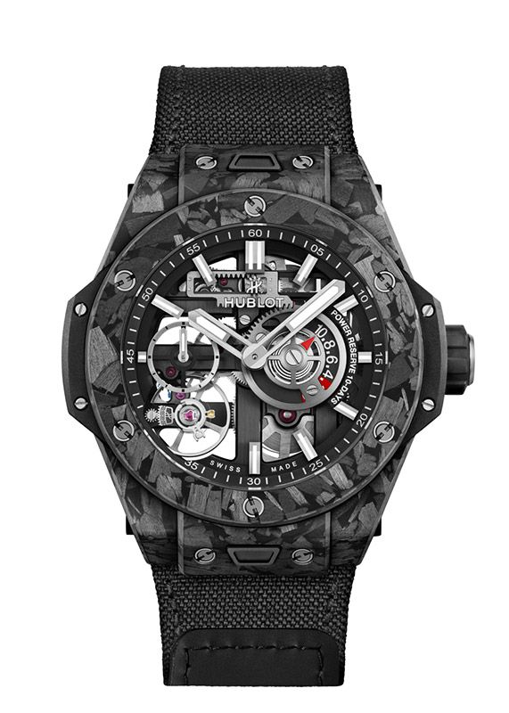 fourblack  10月7日中まで HUBLOT BIG BANG MECA-10 FROSTED CARBON ウブロ ビッグ・バン メカ-10