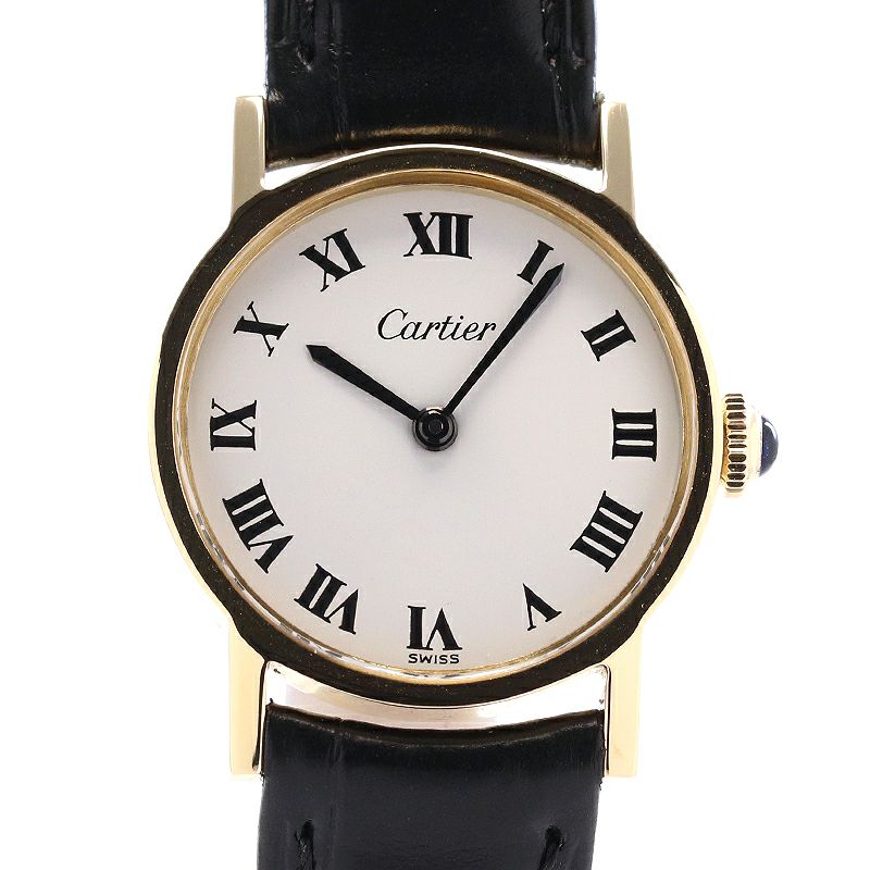 【中古】CARTIER RONDE SMALL MODEL カルティエ ロンド SM GGC98021 (878089)
