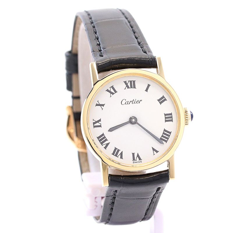 【中古】CARTIER RONDE SMALL MODEL カルティエ ロンド SM GGC98021 (878089)