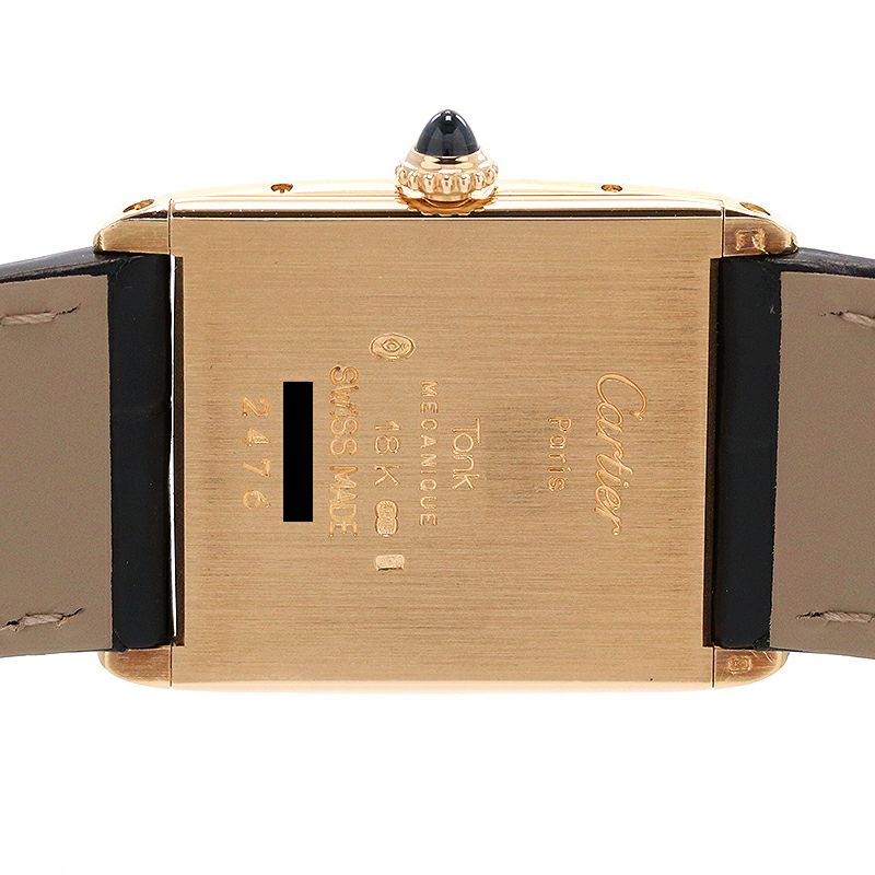 中古】CARTIER TANK ARRONDIE / TANK ELLIPSE LARGE MODEL