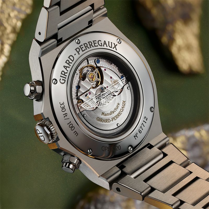 GIRARD-PERREGAUX LAUREATO CHRONOGRAPH ASTON MARTIN EDITION ジラール・ペルゴ ロレアート クロノグラフ アストンマーティン エディション 81020-21-3398-1CM