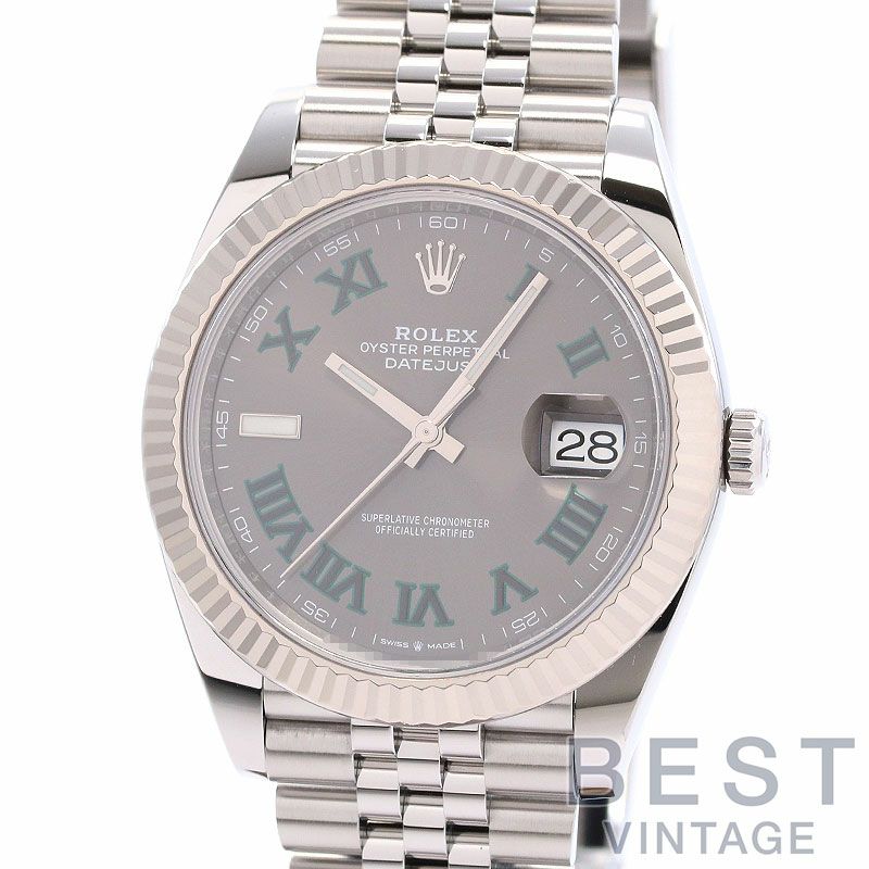 【中古】ROLEX DATEJUST 41 ロレックス デイトジャスト 41 M126334-0022
