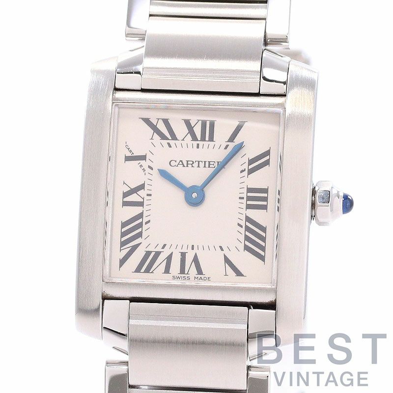 中古】CARTIER TANK FRANCAISE SMALL MODEL カルティエ タンク