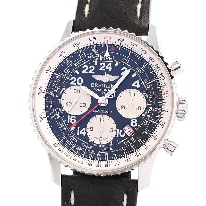 【中古】BREITLING NAVITIMER COSMONAUTE LIMITED ブライトリング ナビタイマー コスモノート リミテッド AB021012/BB59/436X/A20D.1 (A020B59KBD)