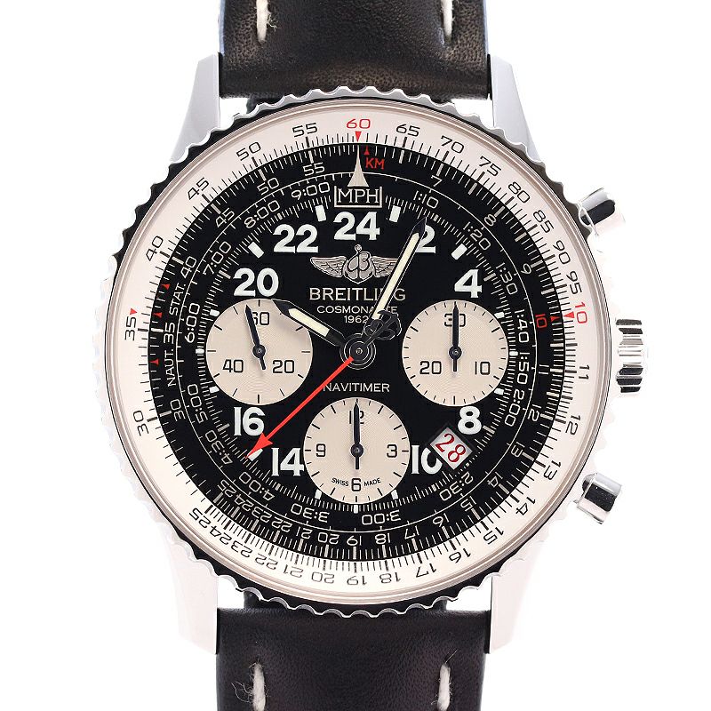 【中古】BREITLING NAVITIMER COSMONAUTE LIMITED ブライトリング ナビタイマー コスモノート リミテッド AB021012/BB59/436X/A20D.1 (A020B59KBD)