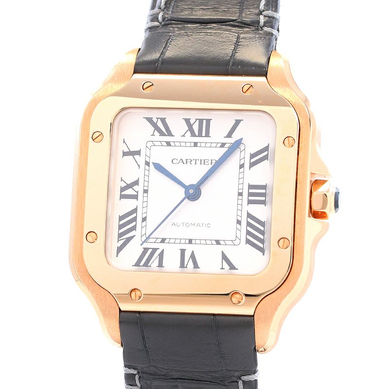 中古】CARTIER SANTOS DE CARTIER MEDIUM MODEL カルティエ