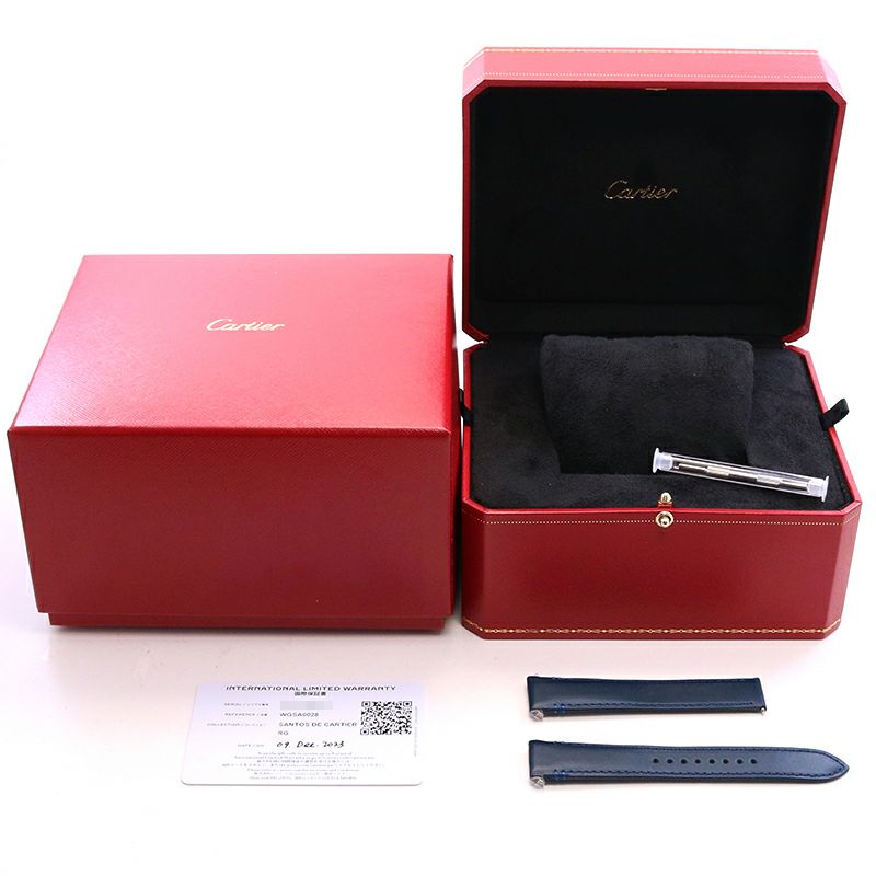 中古】CARTIER SANTOS DE CARTIER MEDIUM MODEL カルティエ