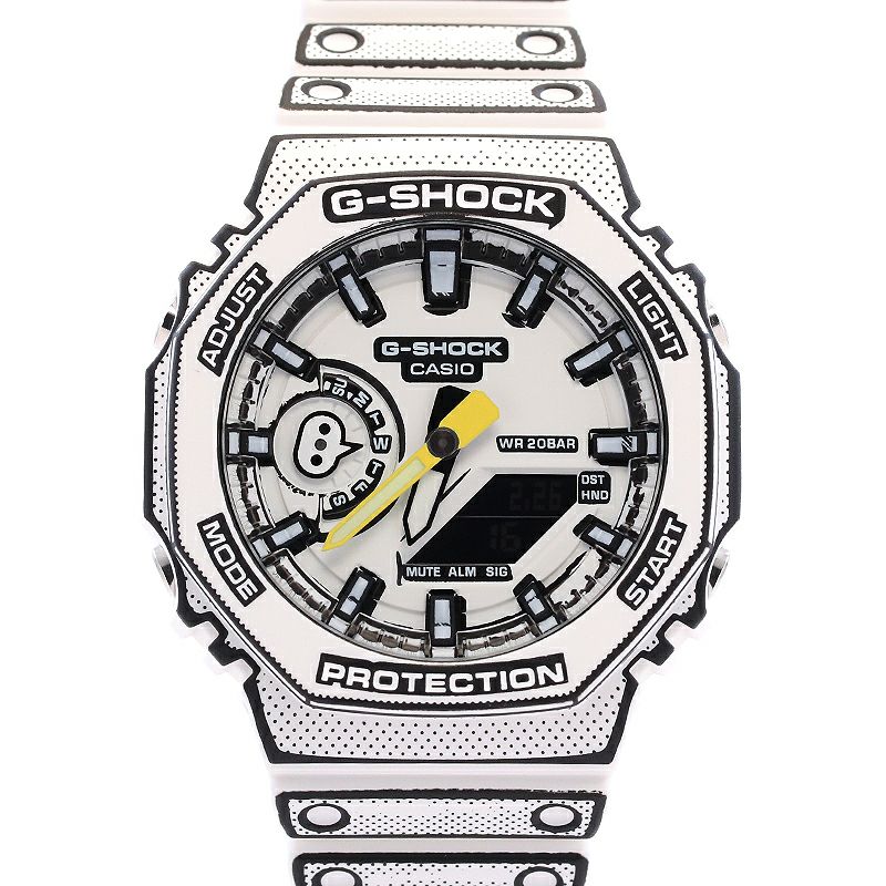 【中古】CASIO G-SHOCK MANGA THEME カシオ Gショック マンガ テーマ シリーズ GA-2100MNG-2AJR/GA-2100MNG-7AJR