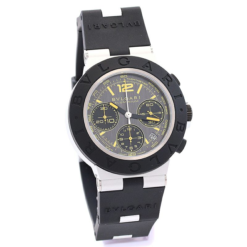 中古】BVLGARI BVLGARI ALUMINUM CHRONOGRAPH VISION GRAN