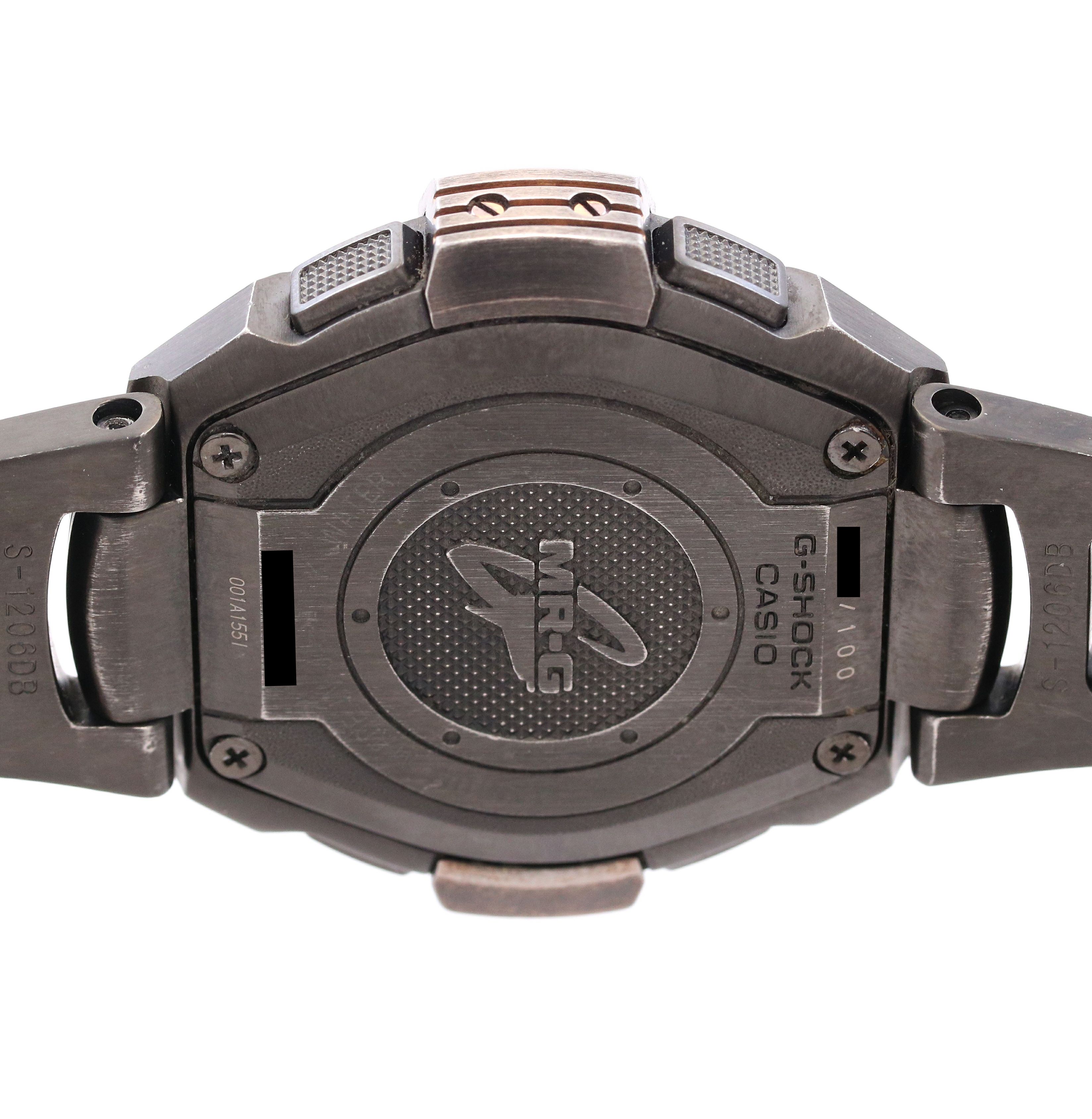 【中古】CASIO G-SHOCK MR-G MRG-8100 SERIES LIMITED EDITION カシオ Gショック MR-G MRG-8100シリーズ 限定モデル MRG-8100G-1AJR