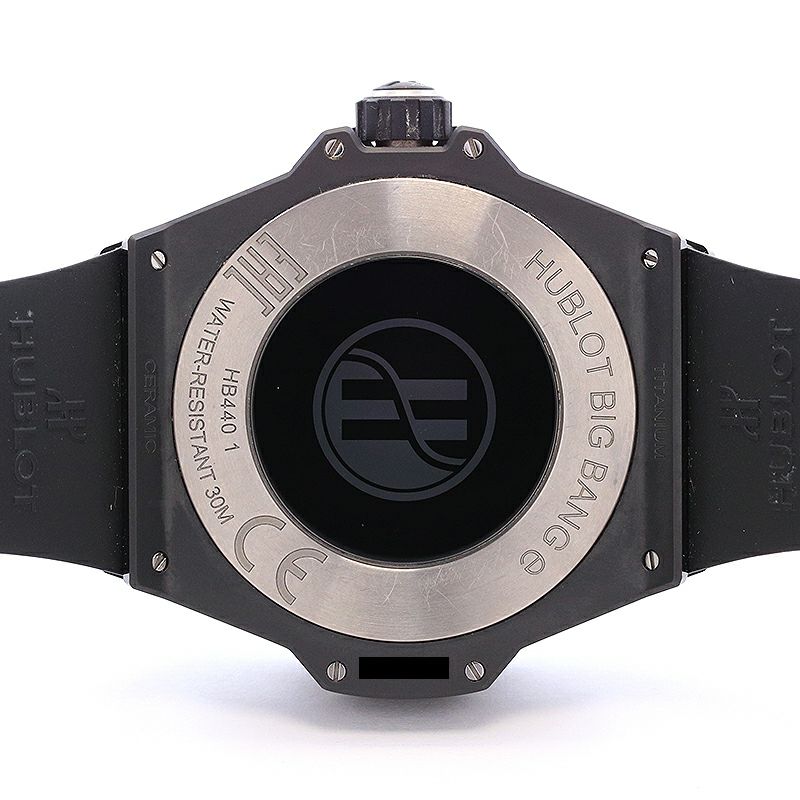 【中古】HUBLOT BIG BANG e BLACK CERAMIC ウブロ ビッグ・バン e ブラックセラミック 440.CI.1100.RX