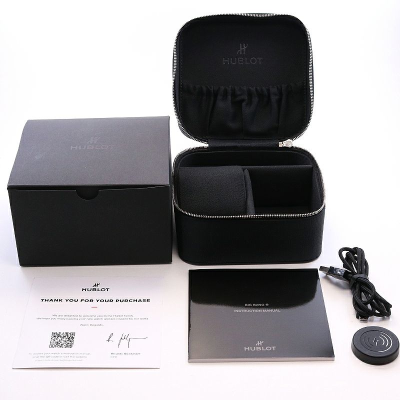 【中古】HUBLOT BIG BANG e BLACK CERAMIC ウブロ ビッグ・バン e ブラックセラミック 440.CI.1100.RX