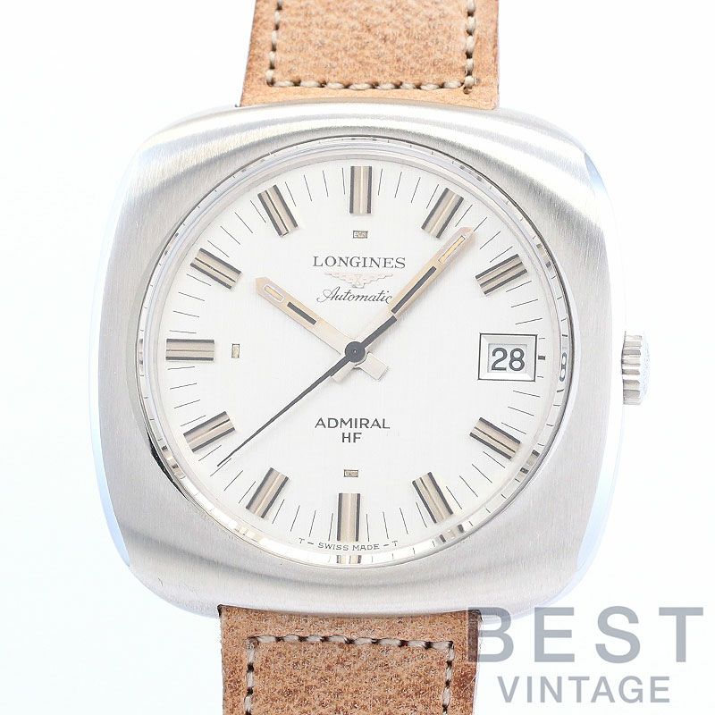 【中古】LONGINES ADMIRAL HIGH-FREQUENCY MOVEMENT ロンジン アドミラル HF 8581