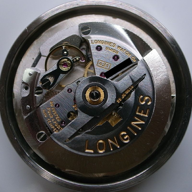 【中古】LONGINES ADMIRAL HIGH-FREQUENCY MOVEMENT ロンジン アドミラル HF 8581