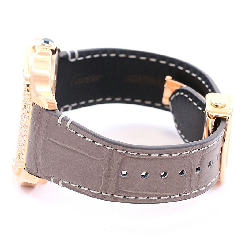 【中古】CARTIER SANTOS DE CARTIER MEDIUM MODEL カルティエ サントス ドゥ カルティエ MM WJSA0012